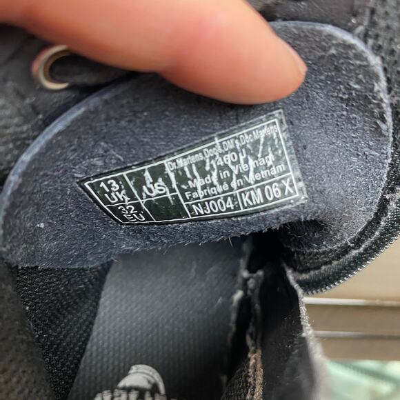 Dr. Doc Martens 1460 Juniors Combat Boots Youth Size 1 - Picture 8 of 10